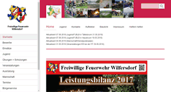 Desktop Screenshot of ffwilfersdorf.at