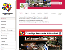 Tablet Screenshot of ffwilfersdorf.at